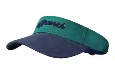 优幽兰 时尚潮流撞色多巴胺帽子夏季运动防紫外线遮阳透气空顶棒百搭休闲高级感无顶跑步 棉 防晒帽 男女同款情侣款