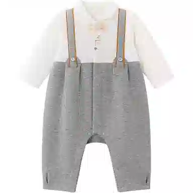 英氏爬服 秋季男宝宝周岁长袖