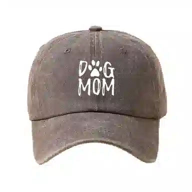 浪莎 韩系字母印花水洗做旧户外潮流潮人防晒 棉 鸭舌帽 男女同款情侣款