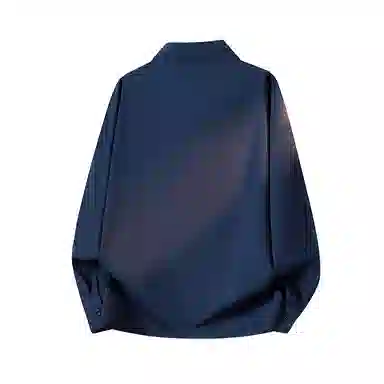 加菲猫家族 美式潮流时尚加菲猫卡通植物花卉印花百搭无性别主义落肩袖翻领衬衣叠穿春秋款日常通勤长袖少年感宽松上衣休闲外套衬衫 男女同款