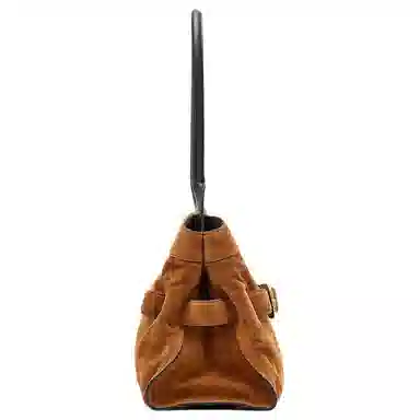 Marc Jacobs Dakota Suede Shoulder Bag Brown