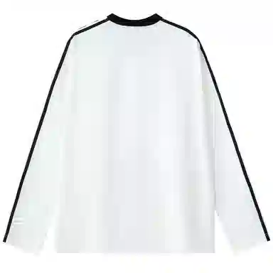 ER Jersey Streetwear Long Sleeve Tee
