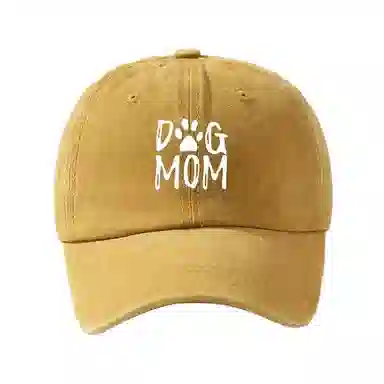 浪莎 韩系字母印花水洗做旧户外潮流潮人防晒 棉 鸭舌帽 男女同款情侣款