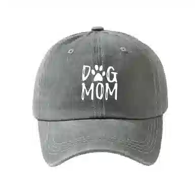 浪莎 韩系字母印花水洗做旧户外潮流潮人防晒 棉 鸭舌帽 男女同款情侣款