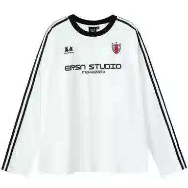 ER Jersey Streetwear Long Sleeve Tee