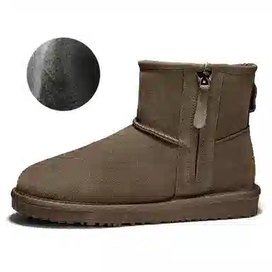 时尚舒适 内里加绒 短筒 雪地靴 男款