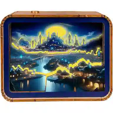 锦象鹤 木雕场景图 其他静态模型