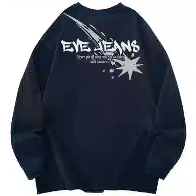 EVE Jeans Meteor Logo Long Sleeve Tee