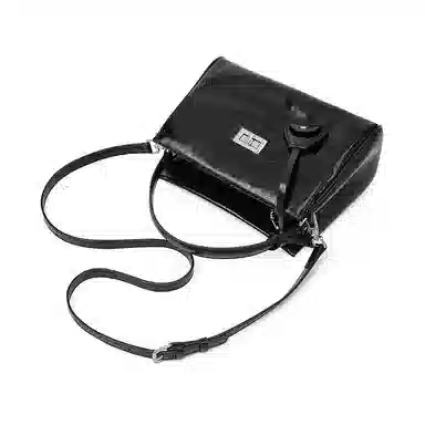 老人头 法式高级质感日常通勤百搭单肩斜挎包 头层牛皮 手提包 常规 女款 多色