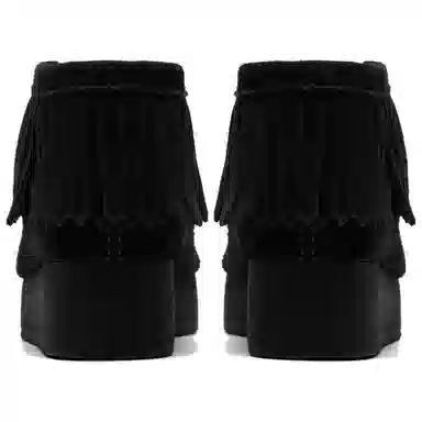 Clarks Wallabee Wedge Fringe