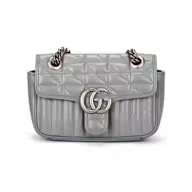 Gucci GG Marmont Mini Grey