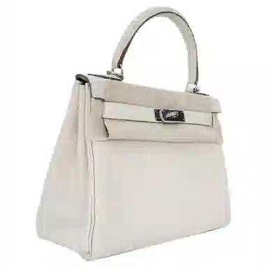 HERMES Kelly 28 Togo 10 Craie