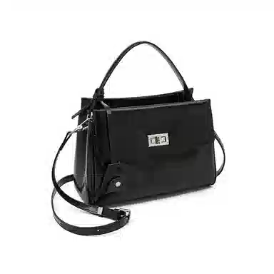 老人头 法式高级质感日常通勤百搭单肩斜挎包 头层牛皮 手提包 常规 女款 多色