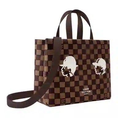 LOUIS VUITTON x Nigo SHOPPER Damier Phriendship