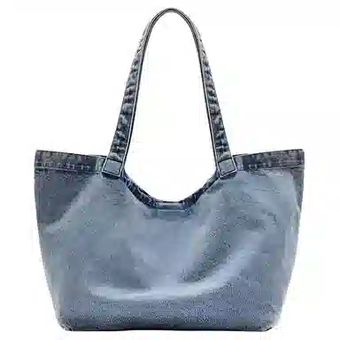 MUVA Denim Tote Bag