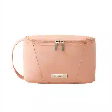 馨枕居大开口洗漱包化妆品收纳包旅行收纳包化妆包大容量化妆包 便携收纳防尘