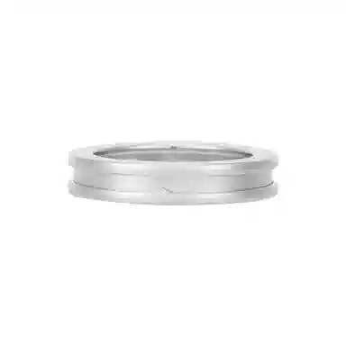 BVLGARI B.Zero1 Serpenti 18K White Gold Ring