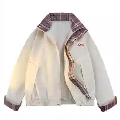 FKFT Plaid Logo Jacket