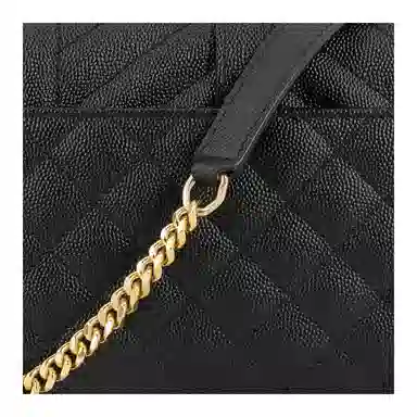Saint Laurent Envelope Small Shoulder Bag Black