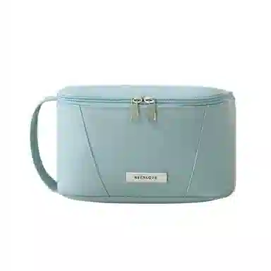 馨枕居大开口洗漱包化妆品收纳包旅行收纳包化妆包大容量化妆包 便携收纳防尘