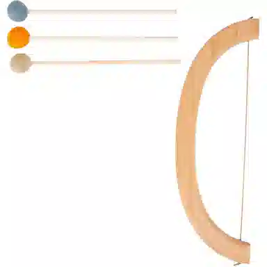 萌吉码 木质弓箭玩具 射箭类