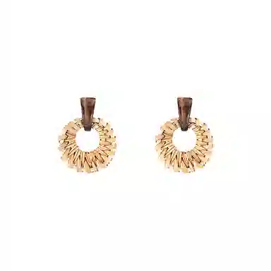 芒果饰品 波西米亚民族风 亚克力 耳环 女款