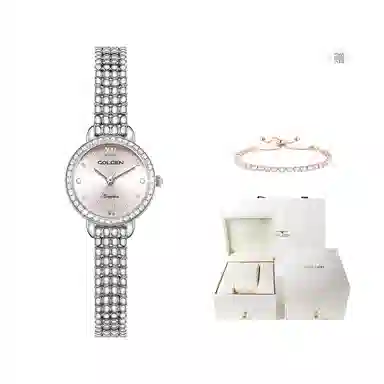 GOLGEN Quartz Women's Gold Dial