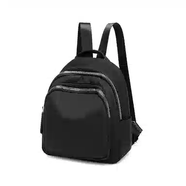 红蜻蜓 时尚潮流百搭通勤出游 织物 背包书包双肩包 常规 男女同款情侣款 黑色