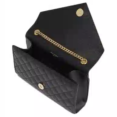 Saint Laurent Envelope Small Shoulder Bag Black