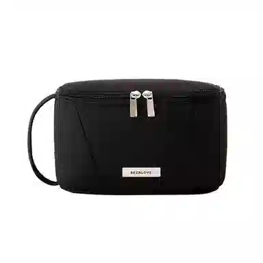 馨枕居大开口洗漱包化妆品收纳包旅行收纳包化妆包大容量化妆包 便携收纳防尘