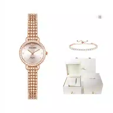 GOLGEN Quartz Women's Gold Dial