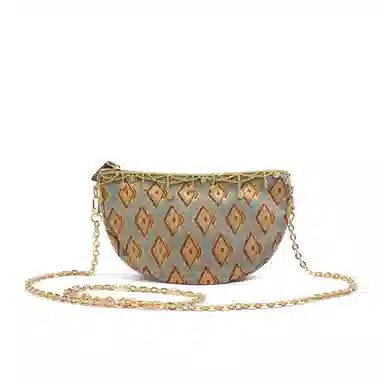 雅诗兰黛【定制化妆包】小花 金穗流苏 美式复古 浪漫 精致 优雅 华丽 约会 通勤 复古凌格帆布化妆收纳包 便携