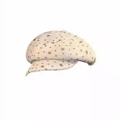 艾佳微 日系文艺星星八角帽 透气百搭时尚显脸小 聚酯纤维 贝雷帽 男女同款情侣款