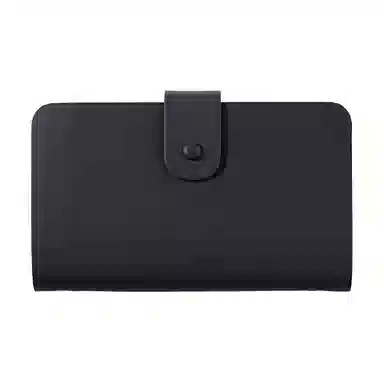 掐尖 简约轻便 头层牛皮 钱包 常规 男女同款情侣款 黑色/棕色