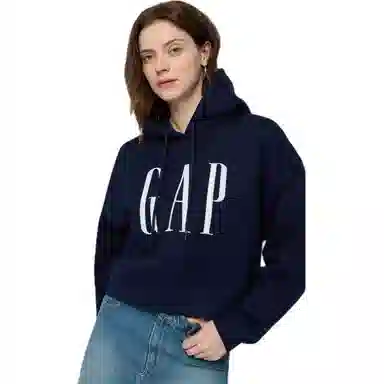 GAP Logo Chain Stitch Hoodie