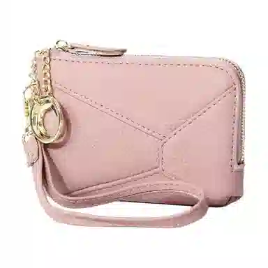 掐尖 纯色时尚潮流百搭 头层牛皮 零钱包 常规 男女同款情侣款 多色