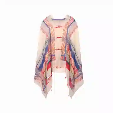 北极绒 春夏季薄款百搭遮阳潮流复古遮阳斗篷旅游穿搭拍照 聚酯纤维 披肩 男女同款情侣款