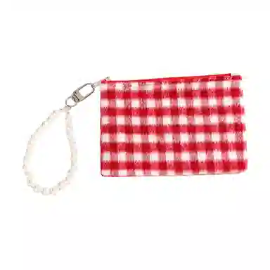 掐尖 小巧甜美百搭 棉绒布 零钱包 常规 女款 多色