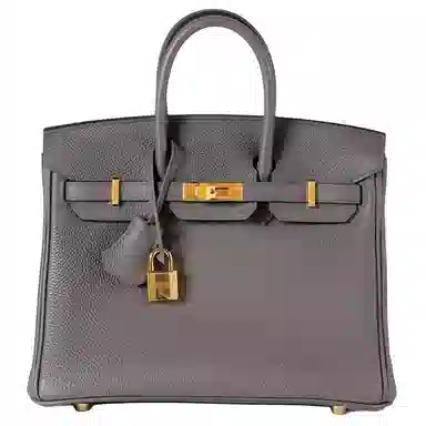 Hermes Birkin 25 Gris Etain