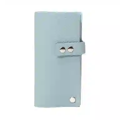 掐尖 滑动证件包纯色小众设计轻便多卡位卡套 头层牛皮 卡包 男女同款情侣款 多色