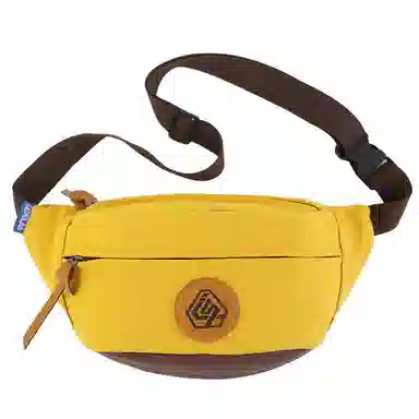 巴朗熊 简约小众百搭 尼龙 腰包 常规 男女同款情侣款 多色