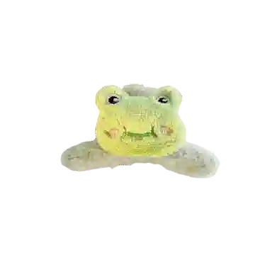 希铃 可爱毛绒 小动物卡通少女感抓夹 聚酯纤维 发夹 女款