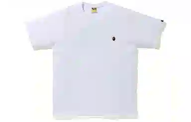 A BATHING APE BAPE Head Embroidery Tee