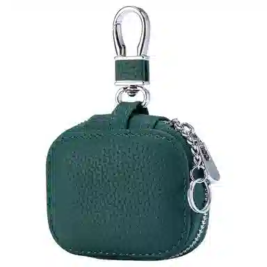 掐尖 真皮精致腰挂通用锁匙袋车锁收纳包 头层牛皮 耳机包 迷你 男女同款情侣款 多色