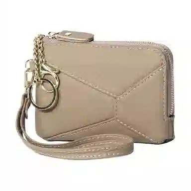 掐尖 纯色时尚潮流百搭 头层牛皮 零钱包 常规 男女同款情侣款 多色