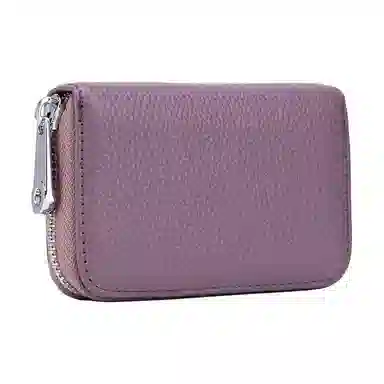 掐尖 风琴证件包拉链防盗刷磁卡夹卡片 头层牛皮 卡包 常规 男女同款情侣款 多色