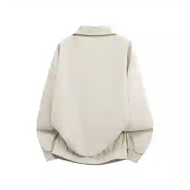 红蜻蜓 美式高街潮牌复古数字字母宽松百搭舒适防风保暖休闲翻领外套夹克 男女同款