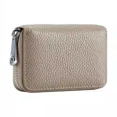 掐尖 风琴证件包拉链防盗刷磁卡夹卡片 头层牛皮 卡包 常规 男女同款情侣款 多色