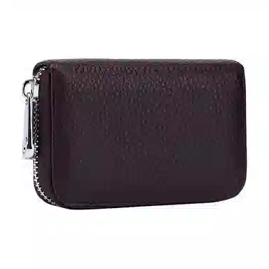 掐尖 风琴证件包拉链防盗刷磁卡夹卡片 头层牛皮 卡包 常规 男女同款情侣款 多色