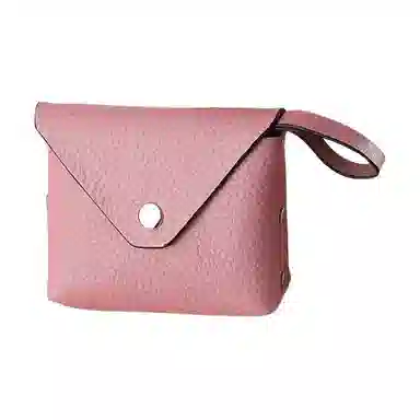 掐尖 便携式小巧简约纯色 头层牛皮 零钱包 男女同款情侣款 多色